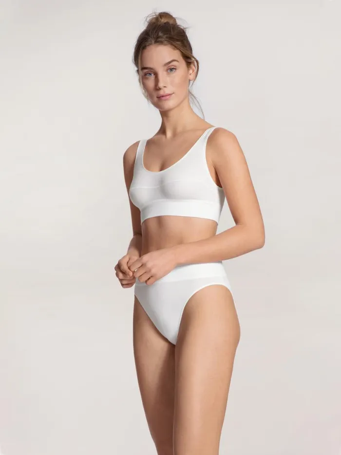 CALIDA Bottoms Women Brief High Waist Weiss