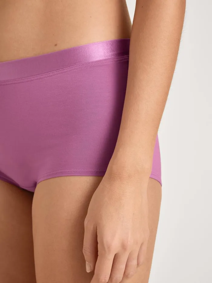 CALIDA Bottoms Women Shorty Regular Cut Mulberry Mauve
