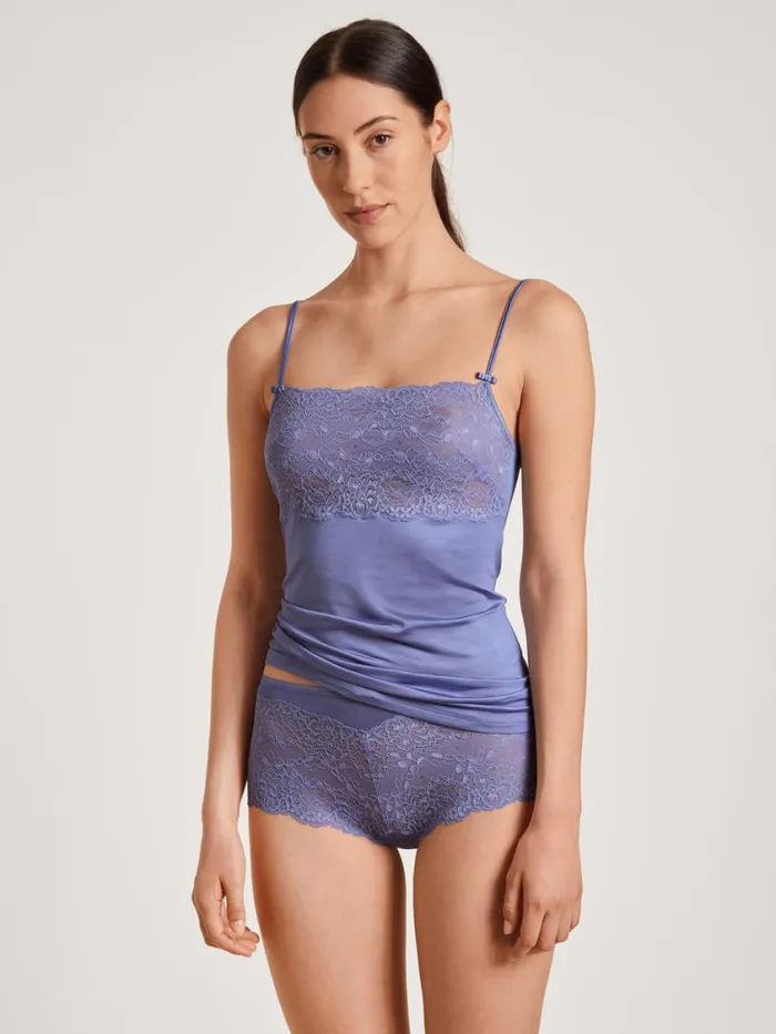 CALIDA Bottoms Women Shorty Regular Cut Provence Blue
