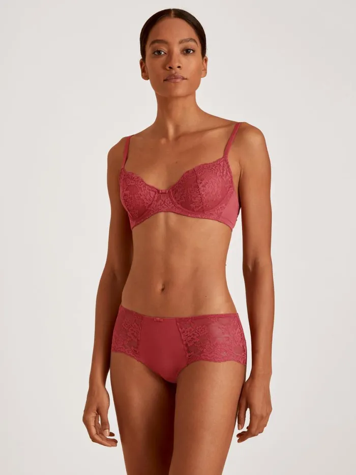 CALIDA Bras Women Underwired Bra Pomegranate Red