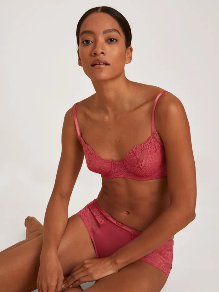 CALIDA Bras Women Underwired Bra Pomegranate Red