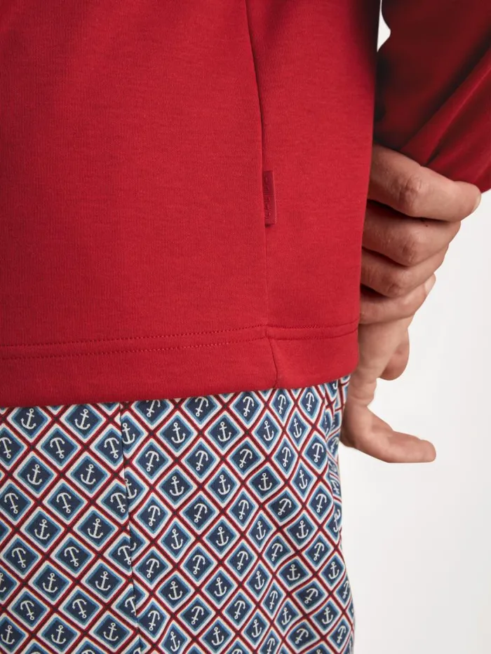 CALIDA Pyjamas Men Pyjama Amaranth