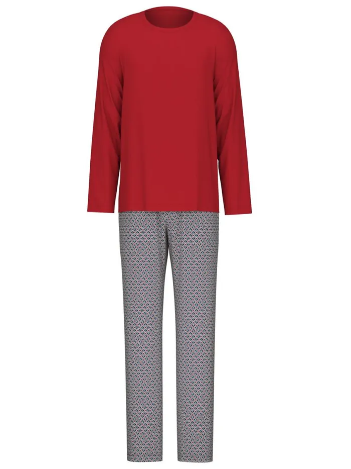 CALIDA Pyjamas Men Pyjama Amaranth