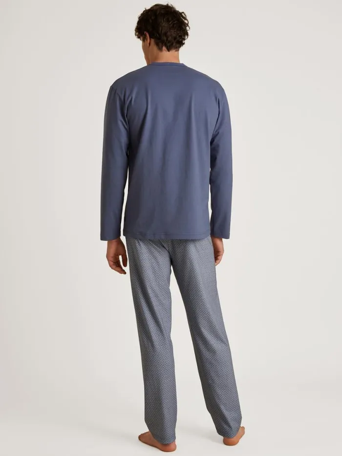 CALIDA Pyjamas Men Pyjama Vintage Indigo