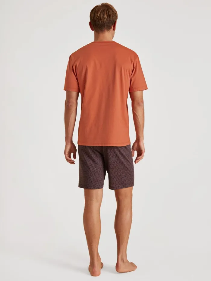 CALIDA Pyjamas Men Short Pyjama Redwood