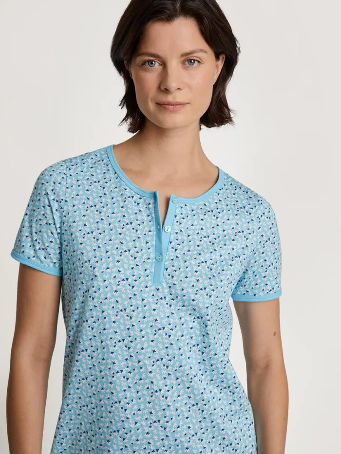 CALIDA Show All Women Nightdress Blue Topaz