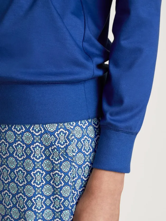CALIDA Show All Women Shirt Long Sleeve Sodalite Blue