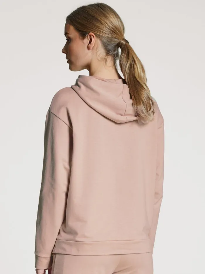 CALIDA Sweatshirts and Jackets Women Hoodie Mahogany Rose