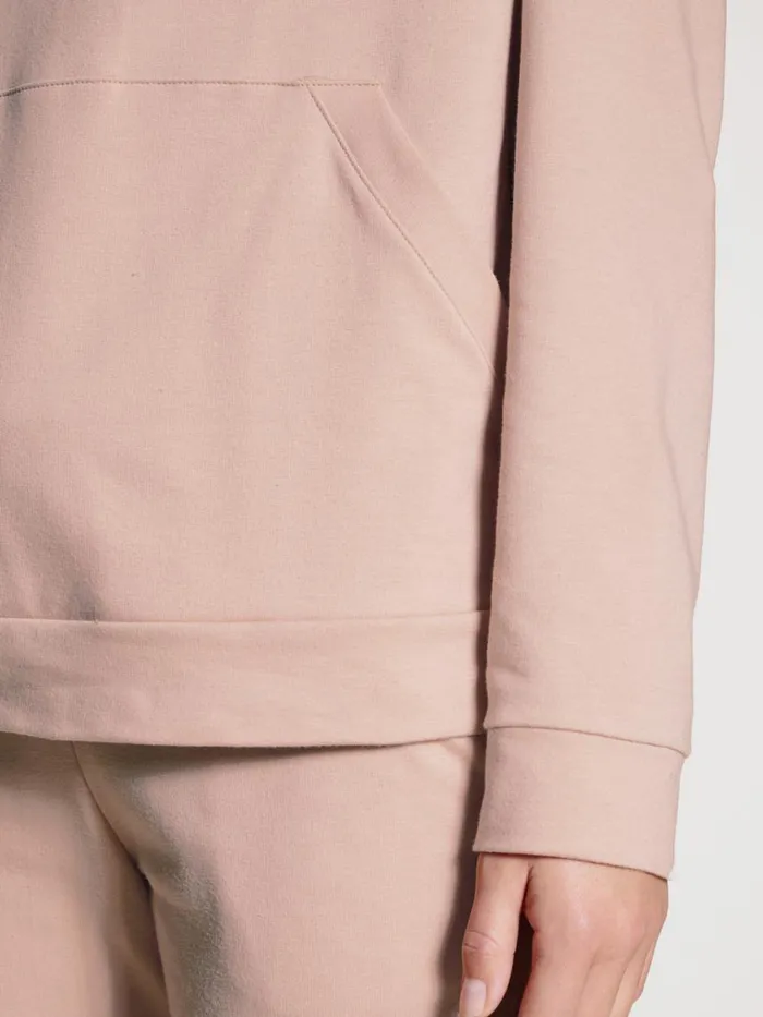 CALIDA Sweatshirts and Jackets Women Hoodie Mahogany Rose