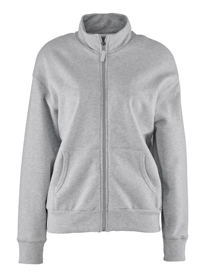 CALIDA Sweatshirts and Jackets Women Jacket Cradle To Cradle Certified Grey Melange