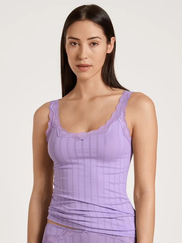 CALIDA Tops Women Tank Top Digital Lavender