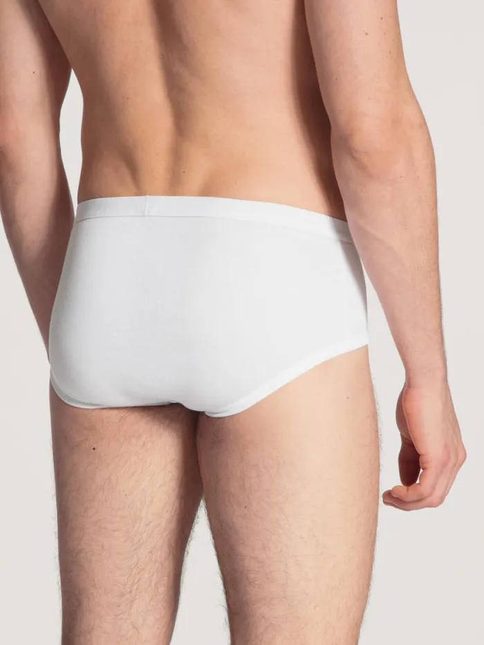 CALIDA Underpants Men Classic Brief With Fly Weiss