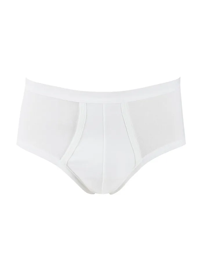CALIDA Underpants Men Classic Brief With Fly Weiss