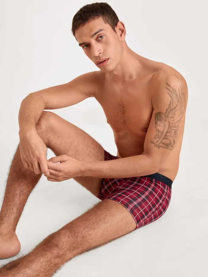 CALIDA Warming Nightwear Men Boxer Brief Rio Red
