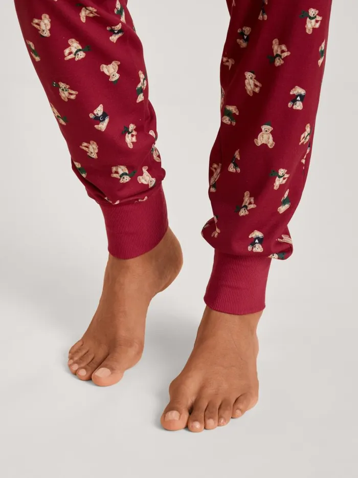 CALIDA Warming Nightwear Women Pants Rio Red