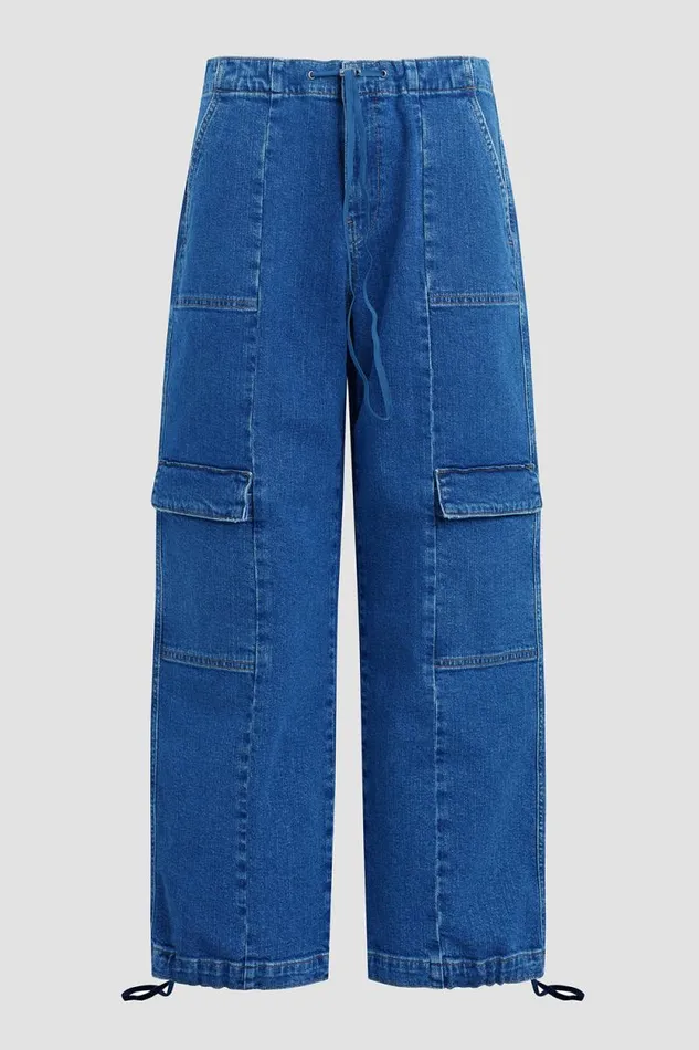 Cargo Women Hudson Jeans Drawstring Cargo Parachute Pant Chill Cargo Women Hudson Jeans Drawstring Cargo Parachute Pant Chill