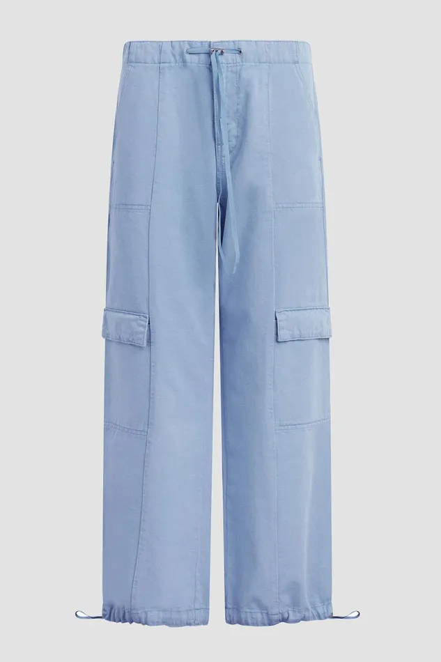 Cargo Women Hudson Jeans Drawstring Parachute Pant Ashley Blue Cargo Women Hudson Jeans Drawstring Parachute Pant Ashley Blue