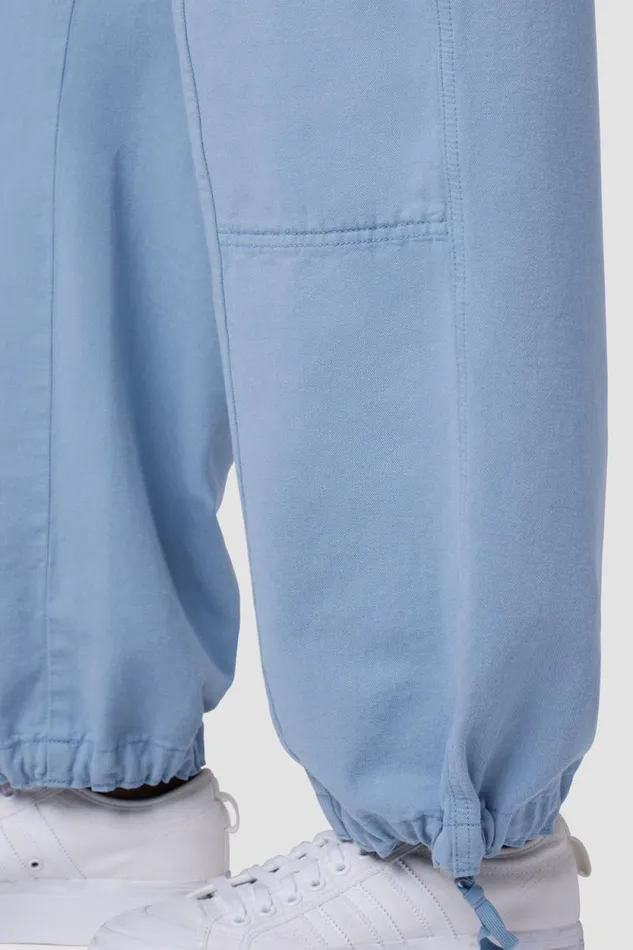 Cargo Women Hudson Jeans Drawstring Parachute Pant Ashley Blue Cargo Women Hudson Jeans Drawstring Parachute Pant Ashley Blue