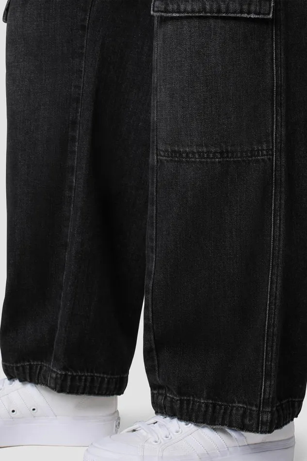 Cargo Women Hudson Jeans Drawstring Parachute Pant Faded Black Cargo Women Hudson Jeans Drawstring Parachute Pant Faded Black