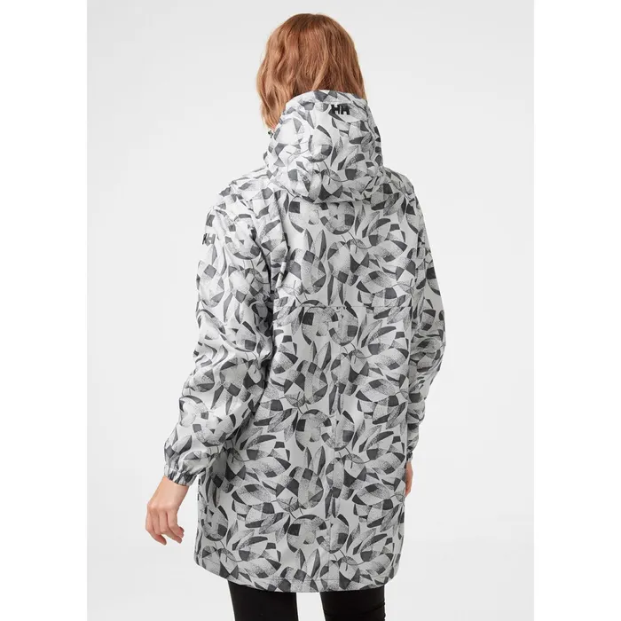 Casual Jackets Women Helly Hansen W ILLUSION RAIN COAT 823 Nimbus Clou