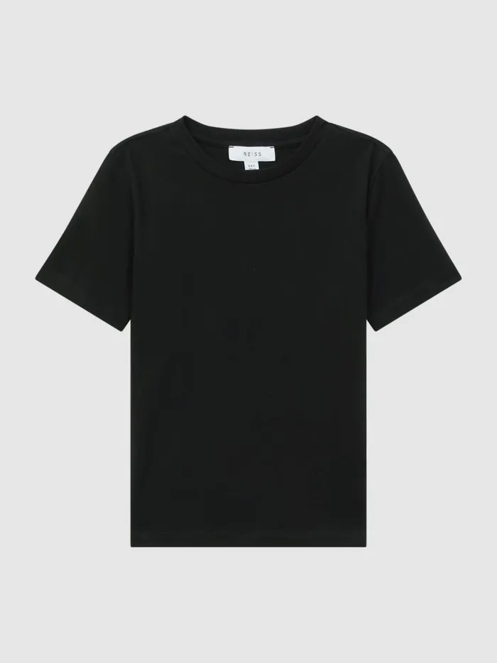 Children Reiss TShirts Bless Crew Neck TShirt Black