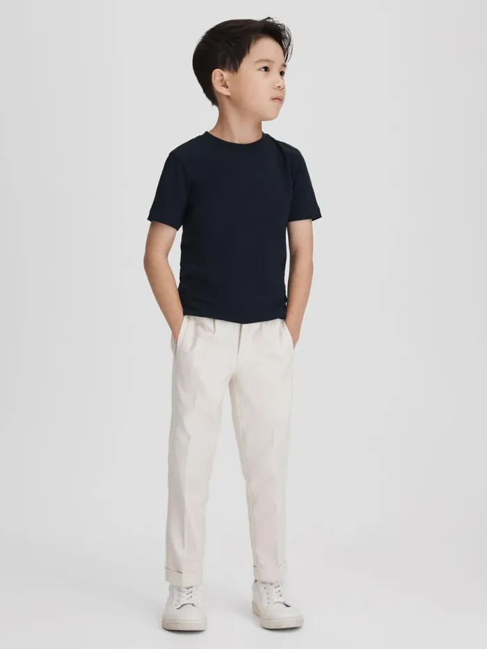 Children Reiss TShirts Bless Crew Neck TShirt Navy