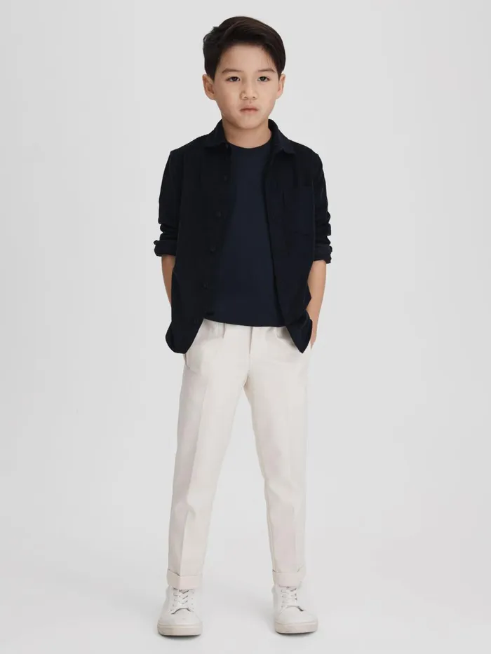Children Reiss TShirts Bless Crew Neck TShirt Navy