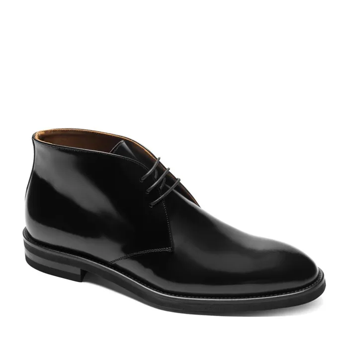 Claudio Leather ChukkaBlack Men Bruno Magli Boots