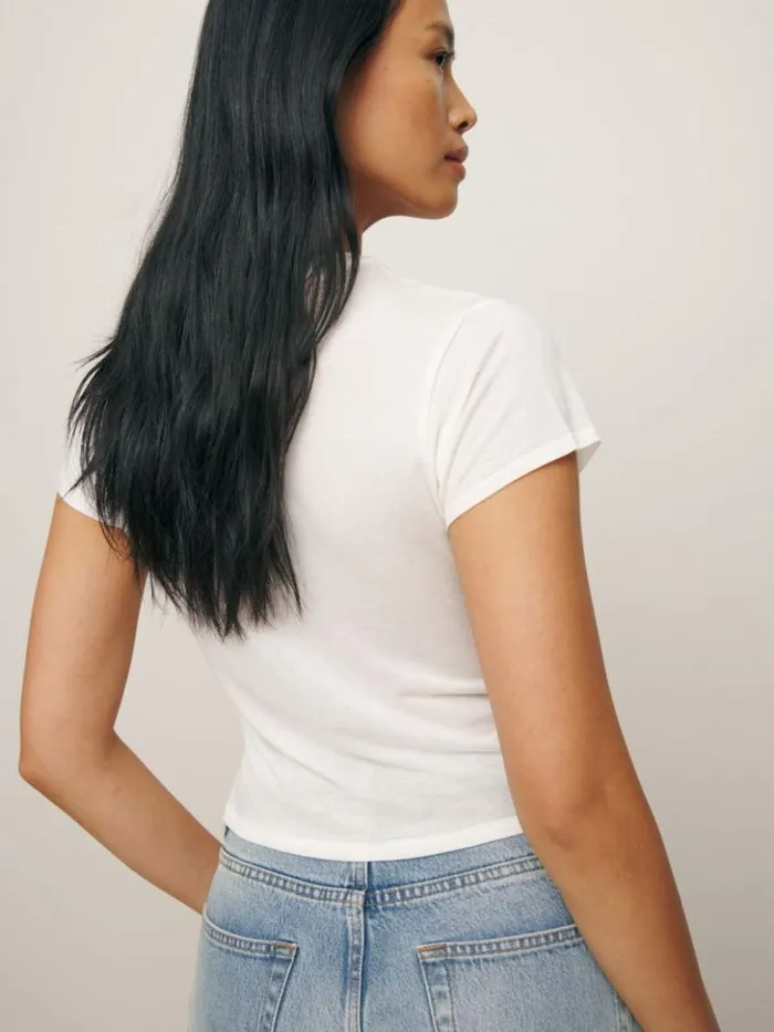 Clothing The Reformation Dream Tee White