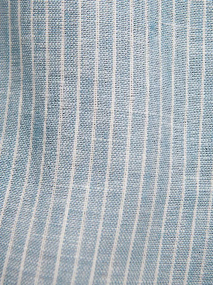 Clothing The Reformation Prim Linen Dress Cornflower Stripe