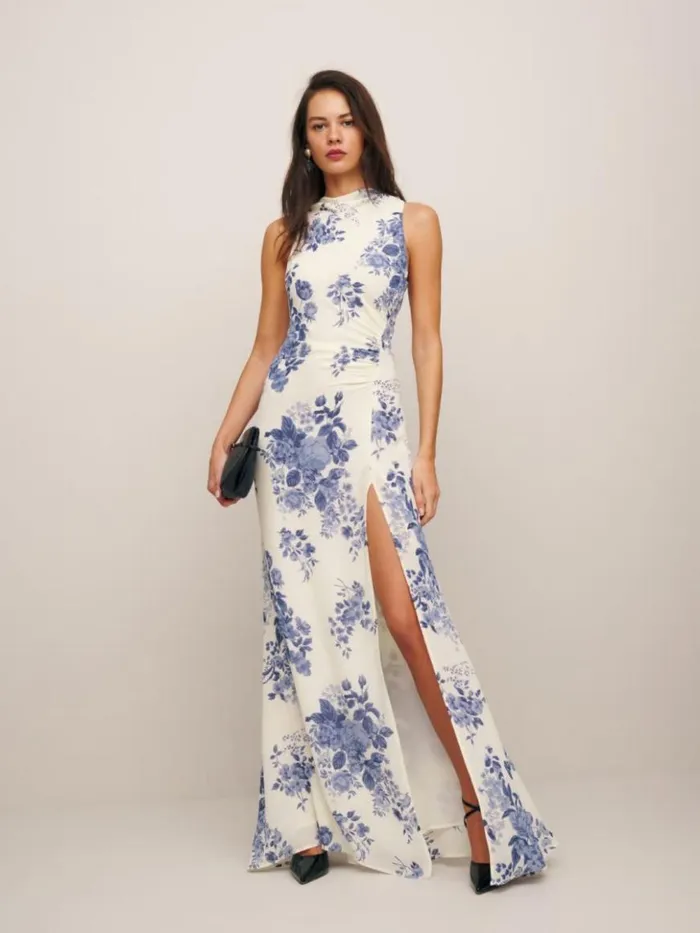 ClothingWeddings The Reformation Senna Dress Jasper