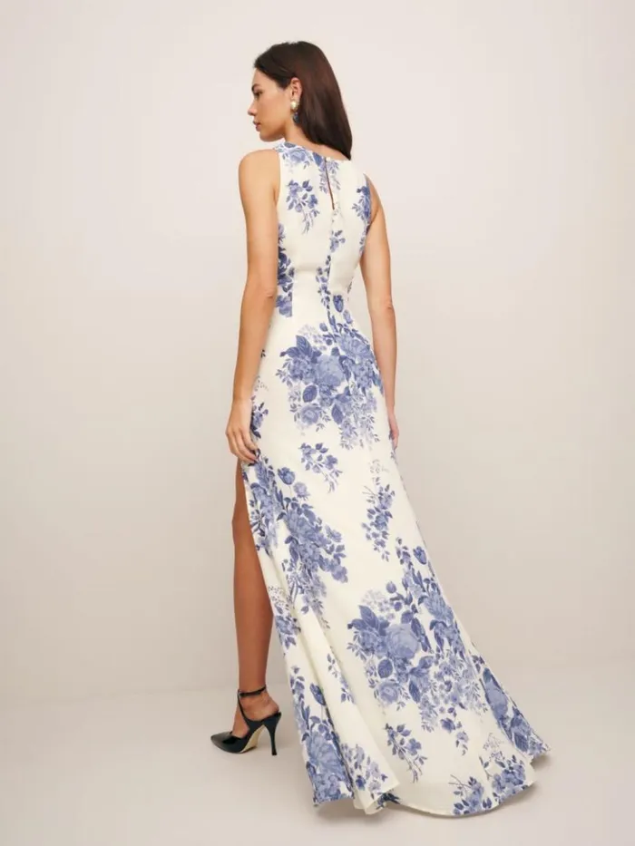 ClothingWeddings The Reformation Senna Dress Jasper