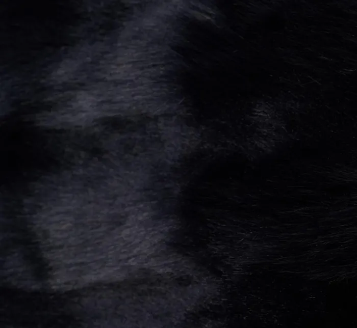 Cover Ups Womens Adrianna Papell Faux Fur Wrap With Stone Broach In Midnight