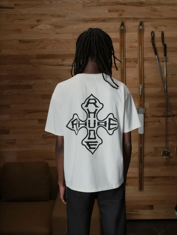 CROSS TEE Men Rhude Tees