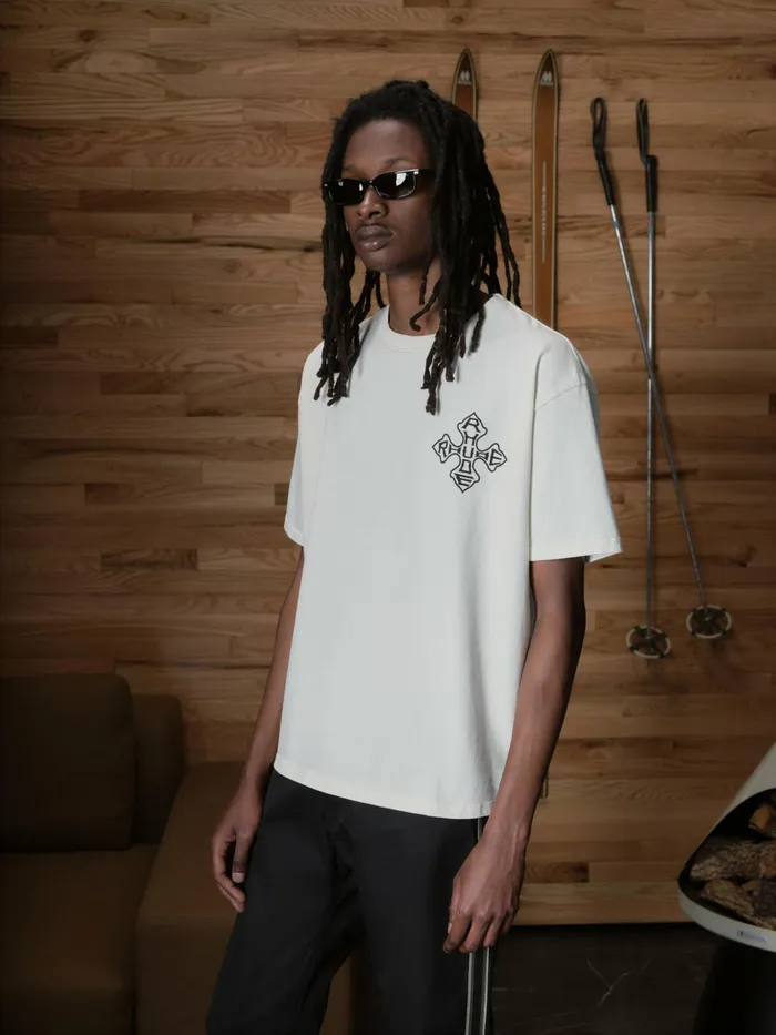 CROSS TEE Men Rhude Tees