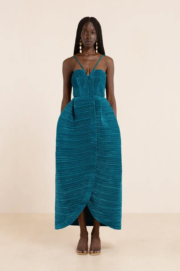 Cult Gaia Amaria Gown Seamoss Women Gowns
