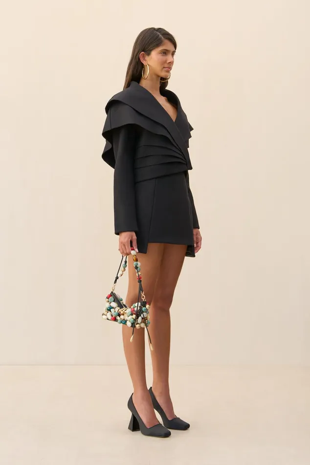 Cult Gaia Angelia Skirt Black Women Bottoms