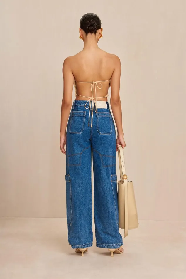 Cult Gaia Ase Top Natural Women Tops