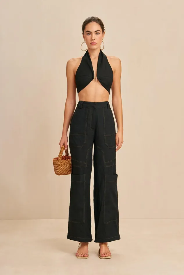 Cult Gaia Diem Top Black Women Tops Cult Gaia Diem Top Black Women Tops