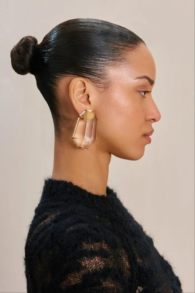 Cult Gaia Elsa Earring Clear Women Jewelry