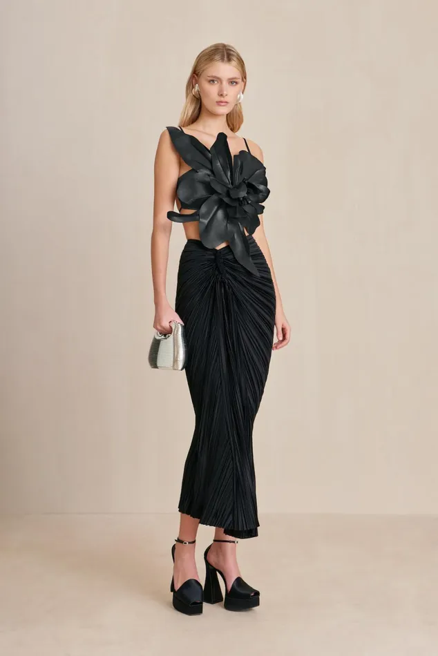 Cult Gaia Gabriela Top Black Women Tops