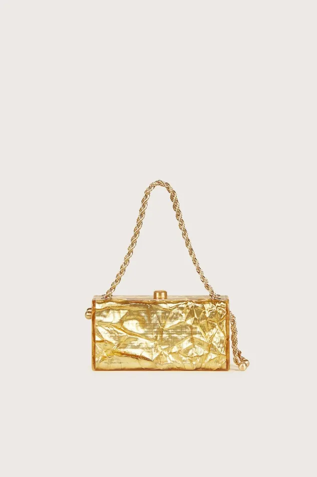 Cult Gaia Hajar Shoulder Bag Gold Women Shoulder Bags Cult Gaia Hajar Shoulder Bag Gold Women Shoulder Bags