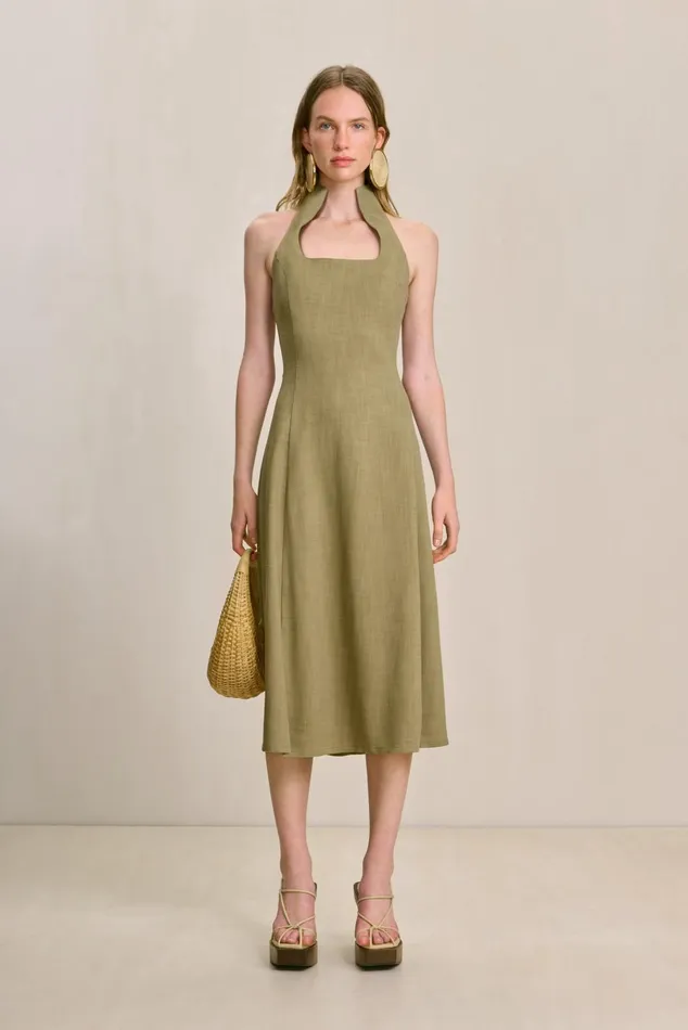 Cult Gaia Hamlen Dress Tea Women Dresses