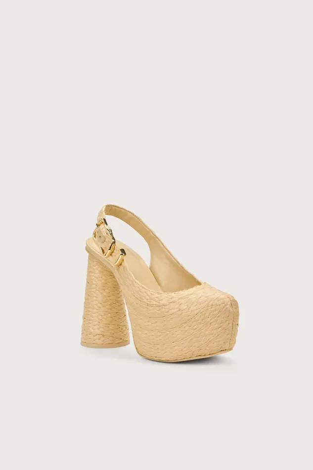 Cult Gaia Harmony Platform Natural Women Platforms Cult Gaia Harmony Platform Natural Women Platforms