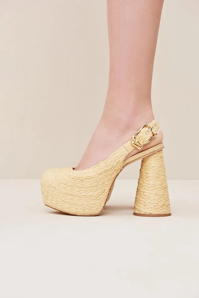 Cult Gaia Harmony Platform Natural Women Platforms Cult Gaia Harmony Platform Natural Women Platforms