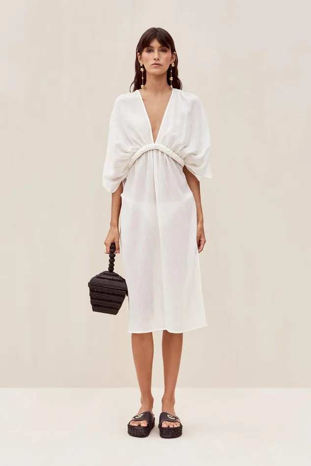 Cult Gaia Inga Coverup Off White Women Cover Ups