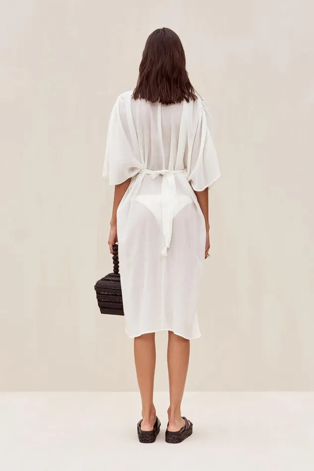 Cult Gaia Inga Coverup Off White Women Cover Ups Cult Gaia Inga Coverup Off White Women Cover Ups