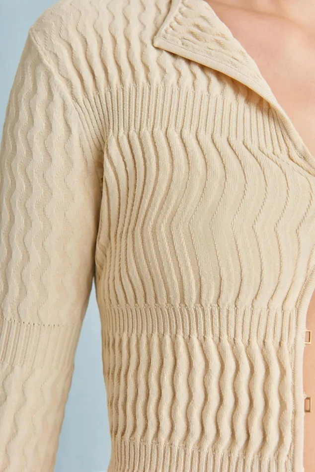 Cult Gaia Irena Knit Cardigan Beach Women Knits