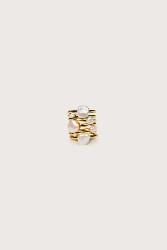 Cult Gaia Irma Ring Pearl Women Rings