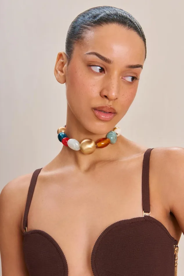Cult Gaia Mercier Choker Bauble Multi Women Jewelry